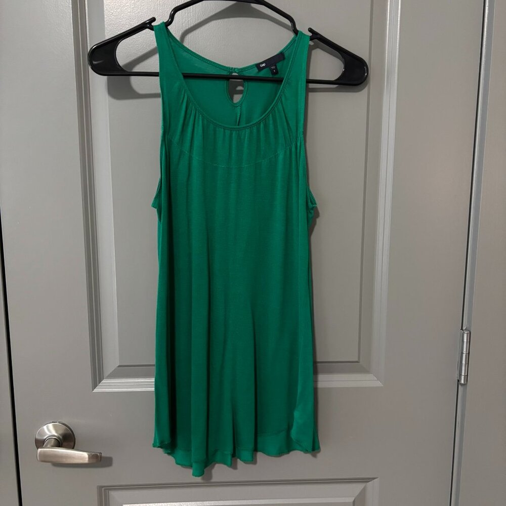 Gap Emerald-Colored Tunic Tank